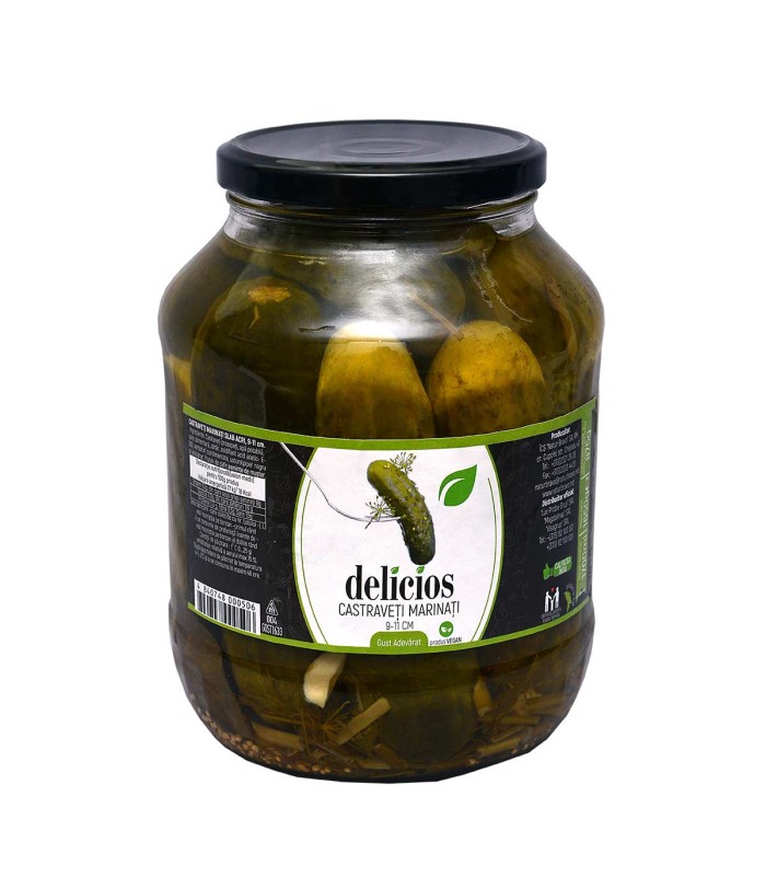 “DELICIOS” Concombres marinés 9-11 cm