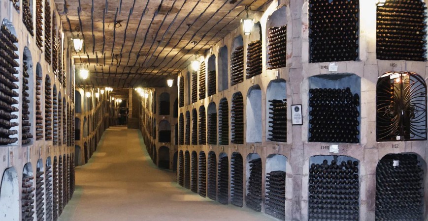 Mileștii Mici, la plus grande cave à vin du monde